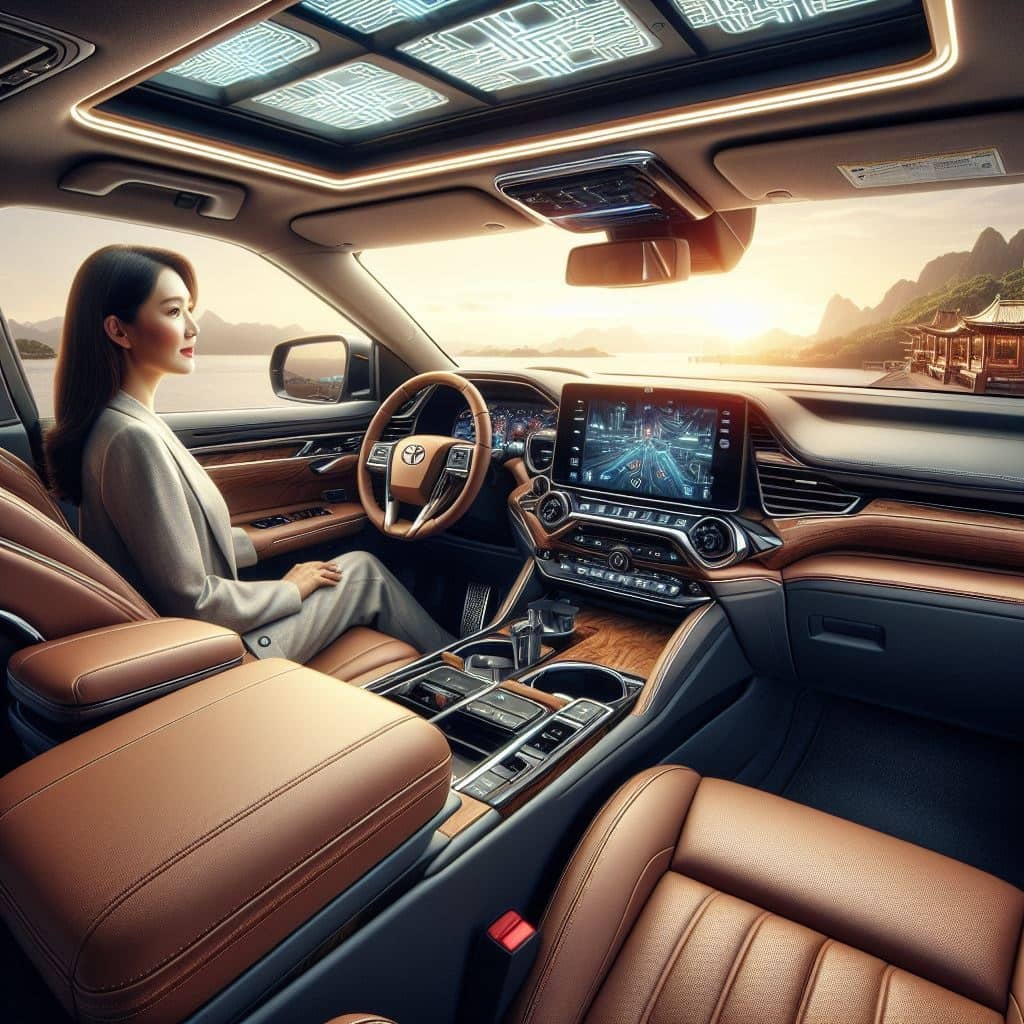 Toyota Grand Highlander interior by autoambiente.com