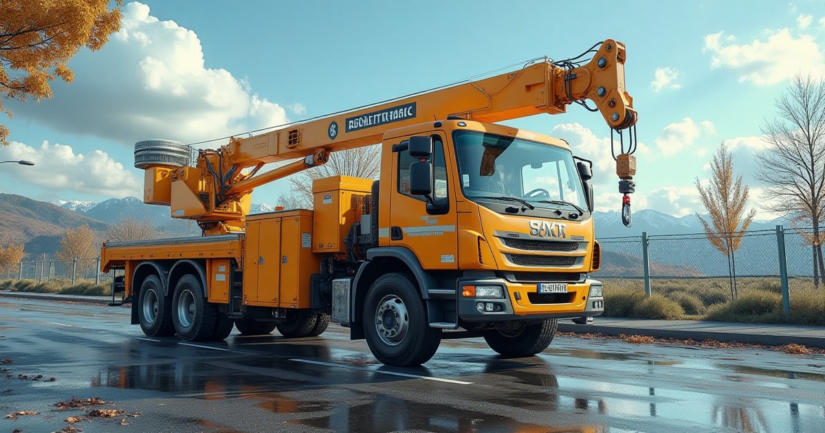 Image of bucket truck​: Bucket truck: Essential tips to master safe operation today!